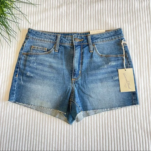 Universal thread high- rise denim shorts - Picture 7 of 13